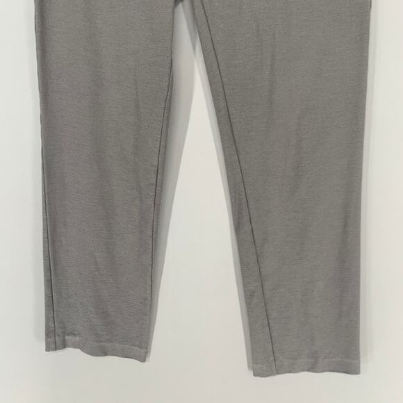 Eileen Fisher Pants Women Petite XXS Gray Pull On Stretch Crepe Straight 23.5 - Picture 3 of 9